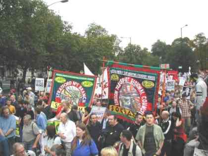 London demo 28 Sep 2002